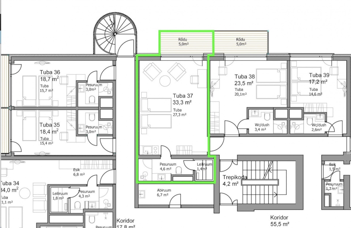 Pärnu linn, Pärnu linn, Rannarajoon, Aisa tn 39-37