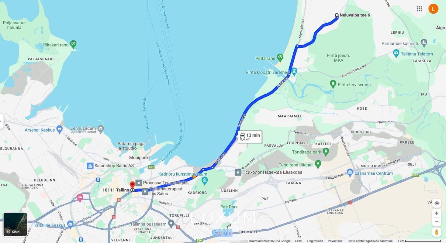 Tallinn, Pirita linnaosa, Neiuvaiba tee 6