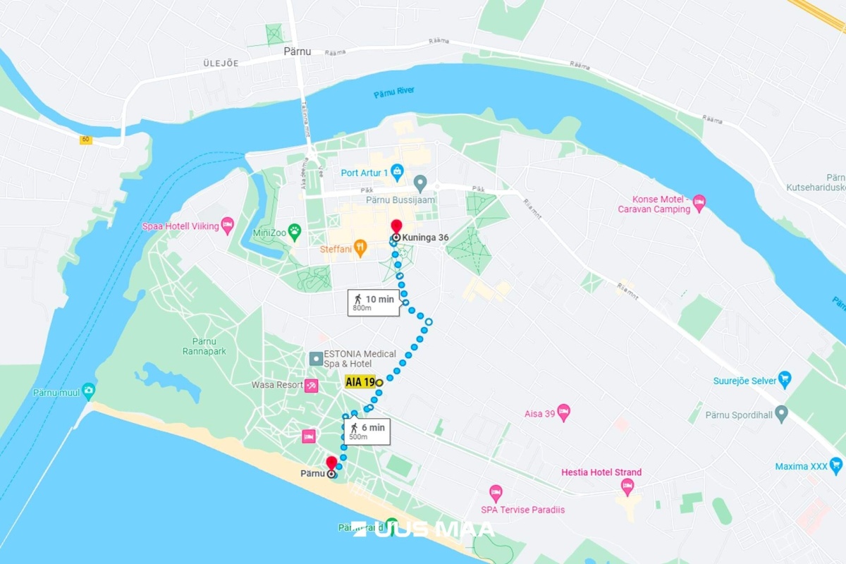 Pärnu linn, Pärnu linn, Rannarajoon, Aia tn 19