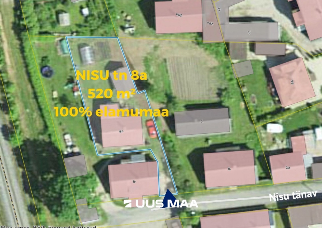 Viljandi linn, Kantreküla, Nisu 8a