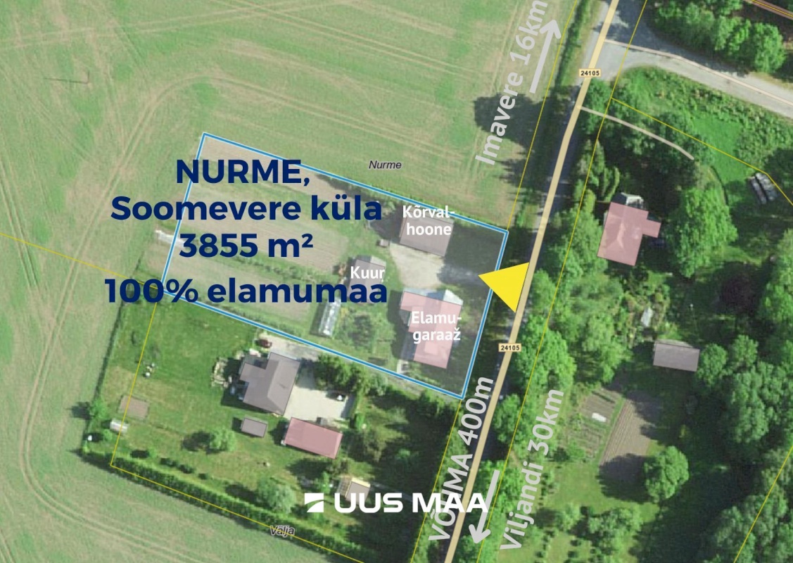 Põhja-Sakala vald, Soomevere küla, Nurme