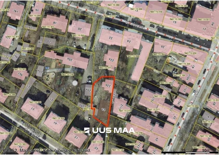 Tallinn, Kesklinna linnaosa, Kadriorg, L. Koidula tn 22b