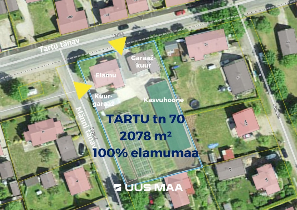 Viljandi linn, Kesklinn, Tartu tn 70