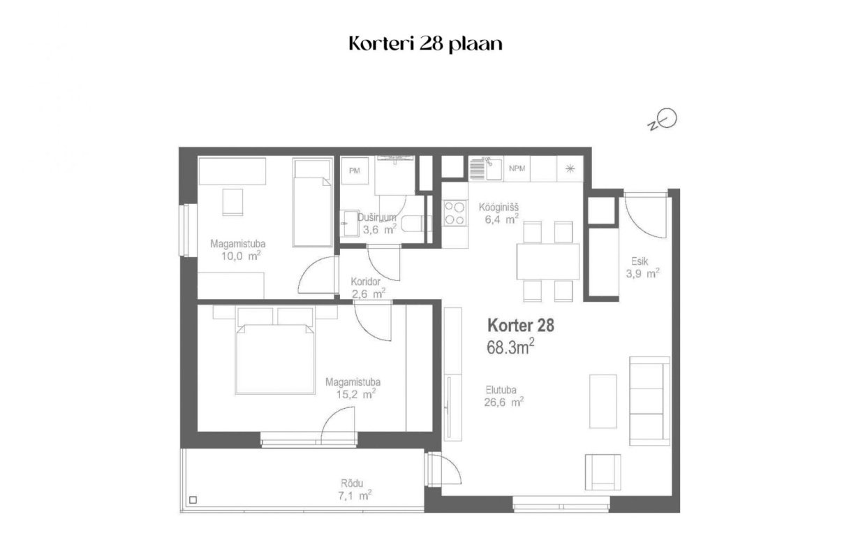 Tallinn, Kesklinna linnaosa, Kiisa tn 12-28