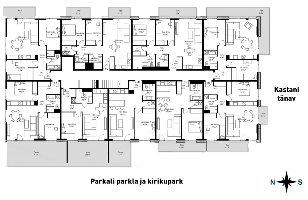 Rakvere linn, Adoffi 1-16