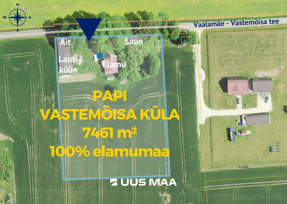 Põhja-Sakala vald, Vastemõisa küla, Papi