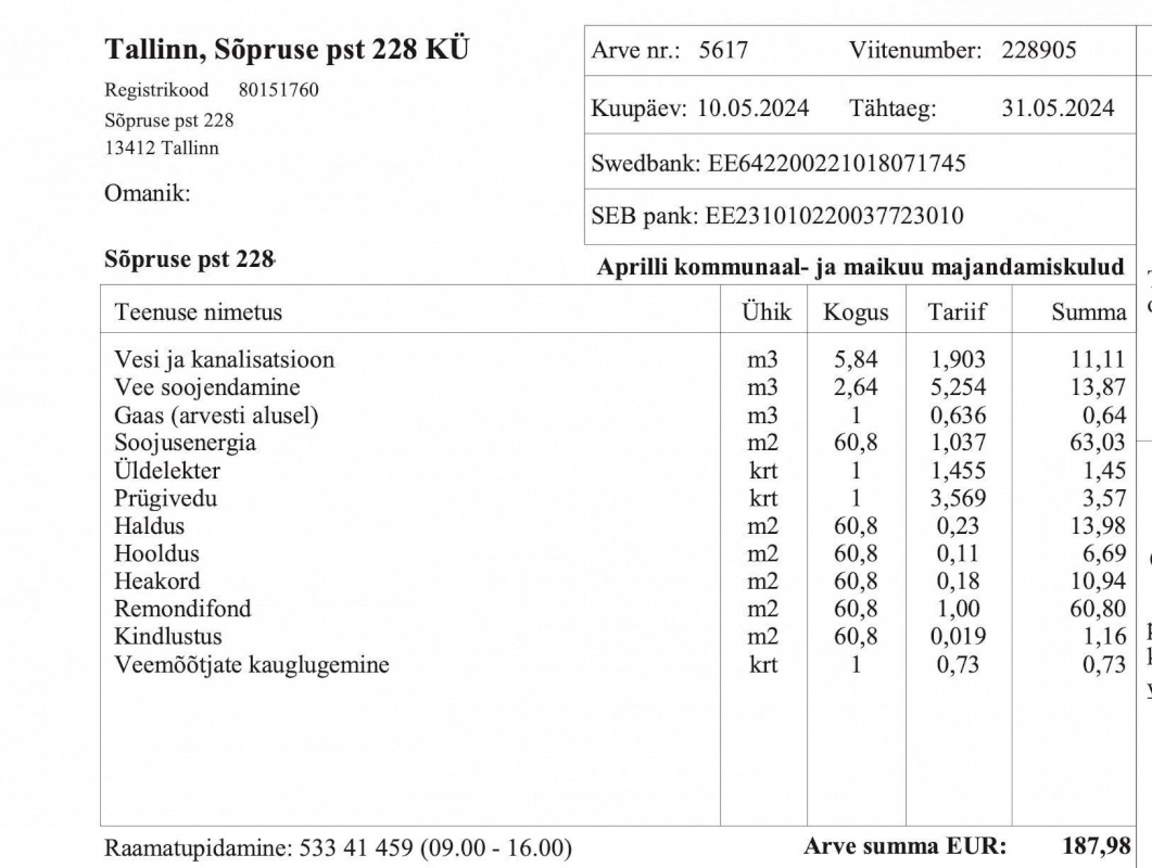 Tallinn, Mustamäe linnaosa, Mustamäe, Sõpruse pst 228