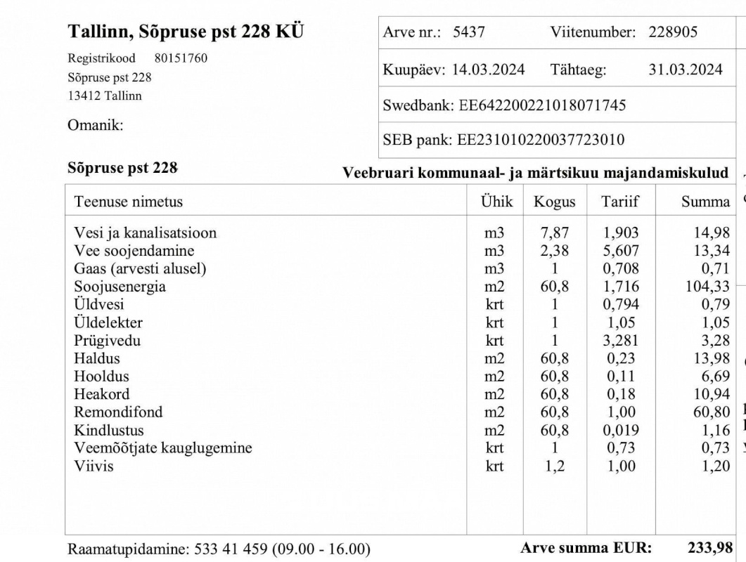 Tallinn, Mustamäe linnaosa, Mustamäe, Sõpruse pst 228