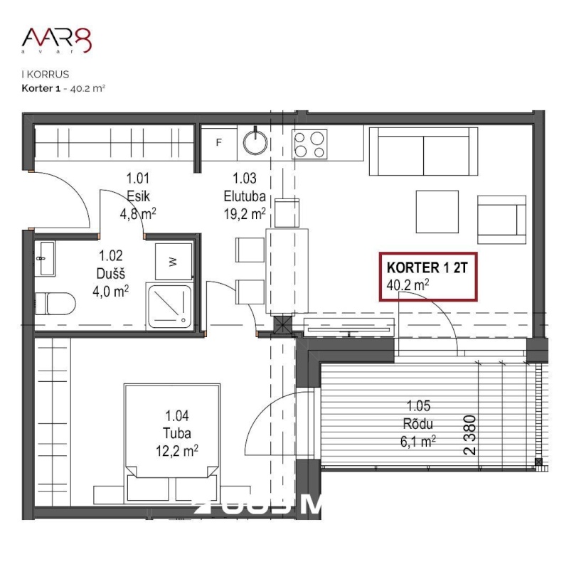 Maardu linn, Avar 8-1