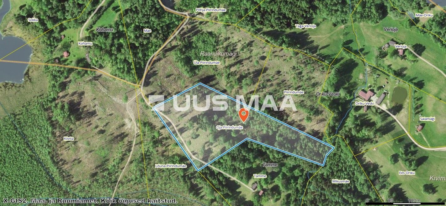 Otepää vald, Kaurutootsi küla, Oja-Piirindumäe