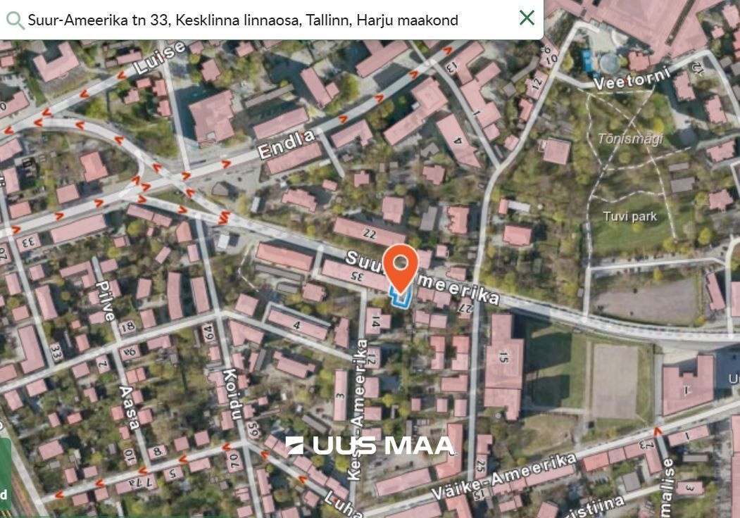 Tallinn, Kesklinna linnaosa, Tõnismäe, Suur-Ameerika 33