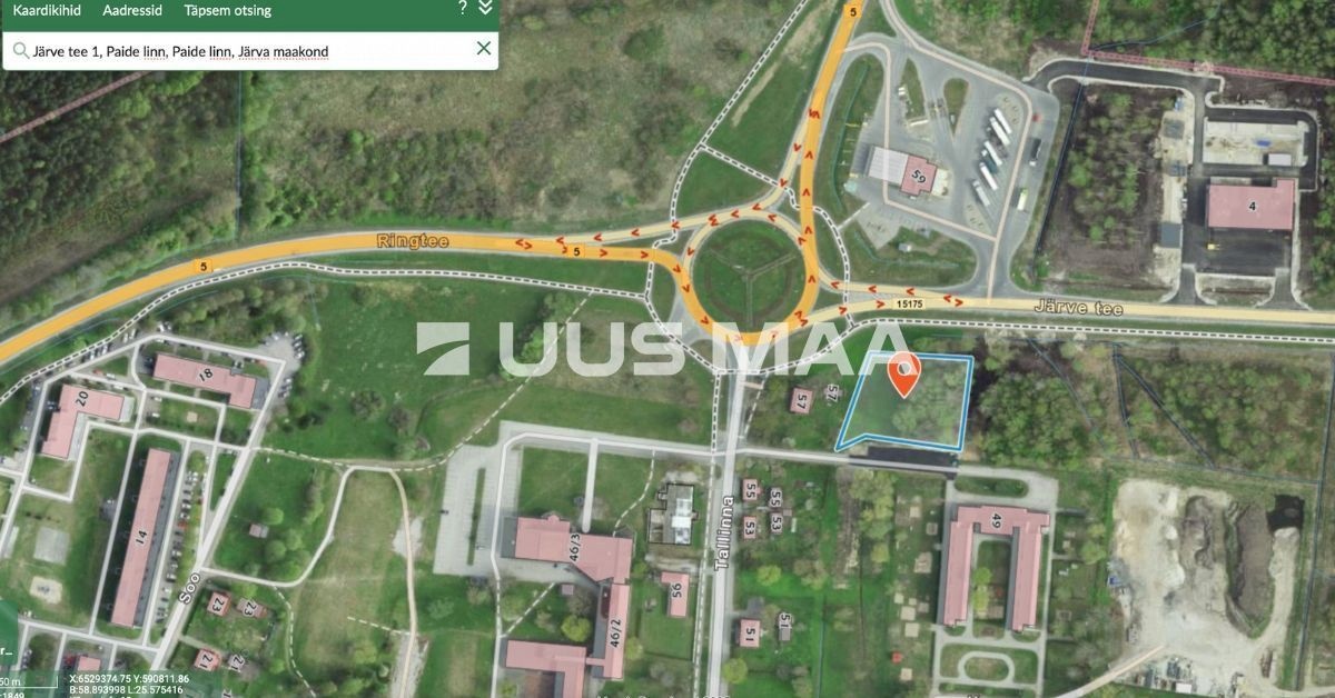 Paide linn, Paide linn, Järve tee