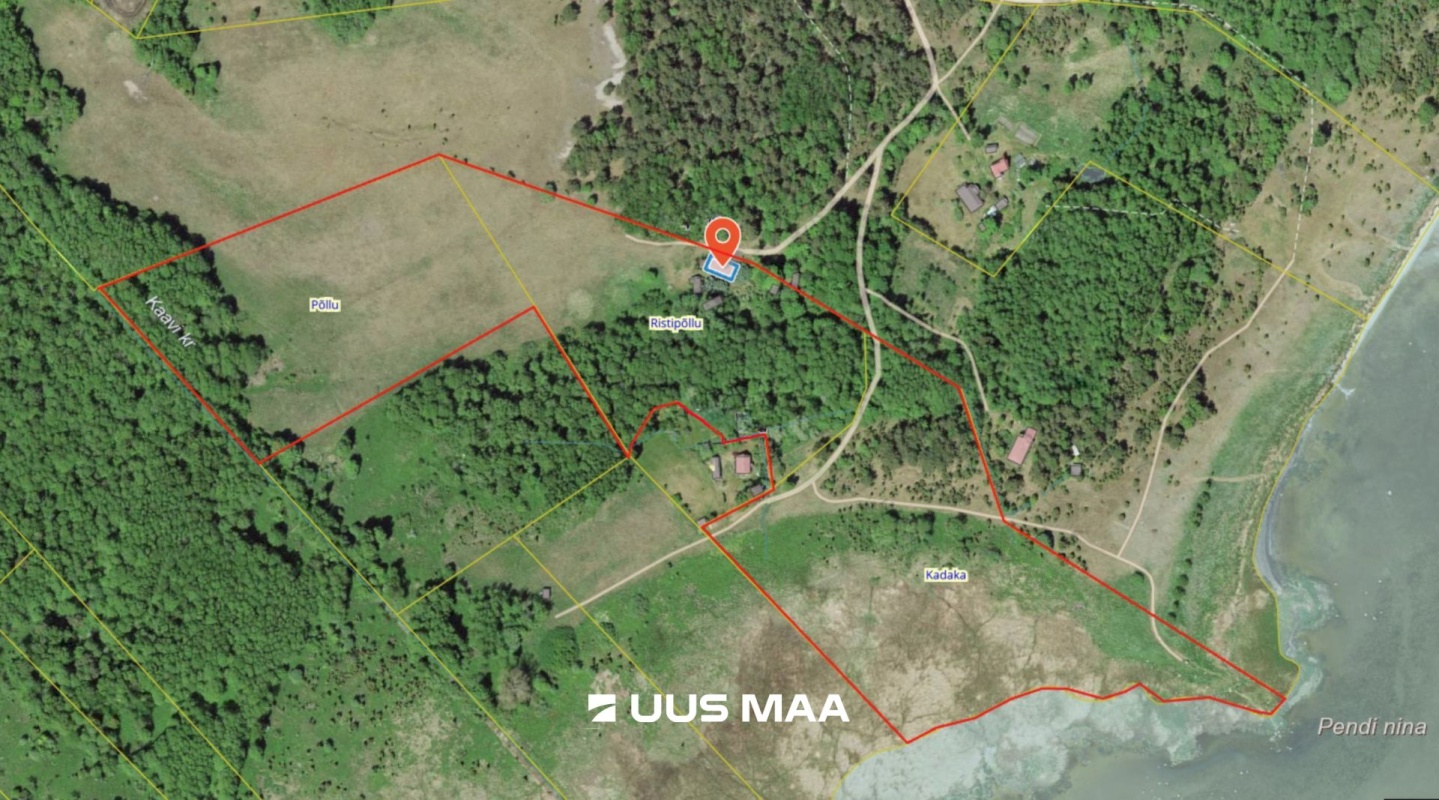 Saaremaa vald, Kaavi küla, Ristipõllu,  Kadaka,  Põllu