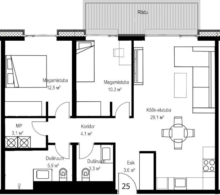 Rakvere linn, Adoffi 1-25