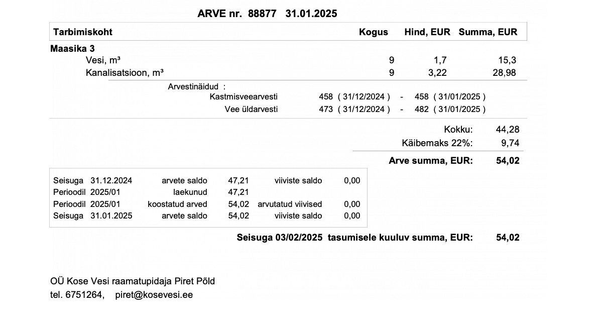 Kose vald, Kose-Uuemõisa alevik, Maasika 3