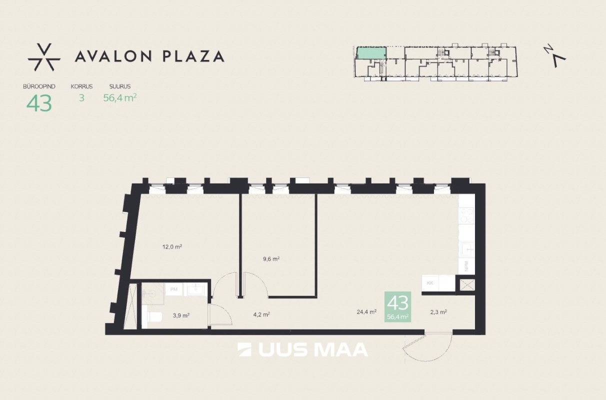 Tallinn, Kesklinna linnaosa, Tartu mnt 44