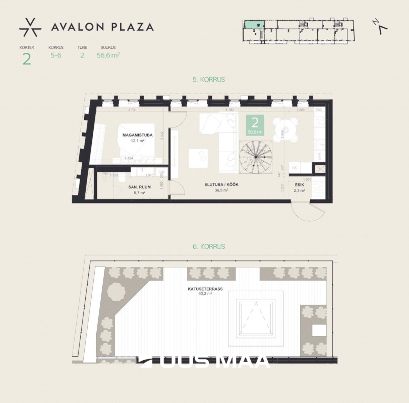 Tallinn, Kesklinna linnaosa, Tartu mnt 44-5