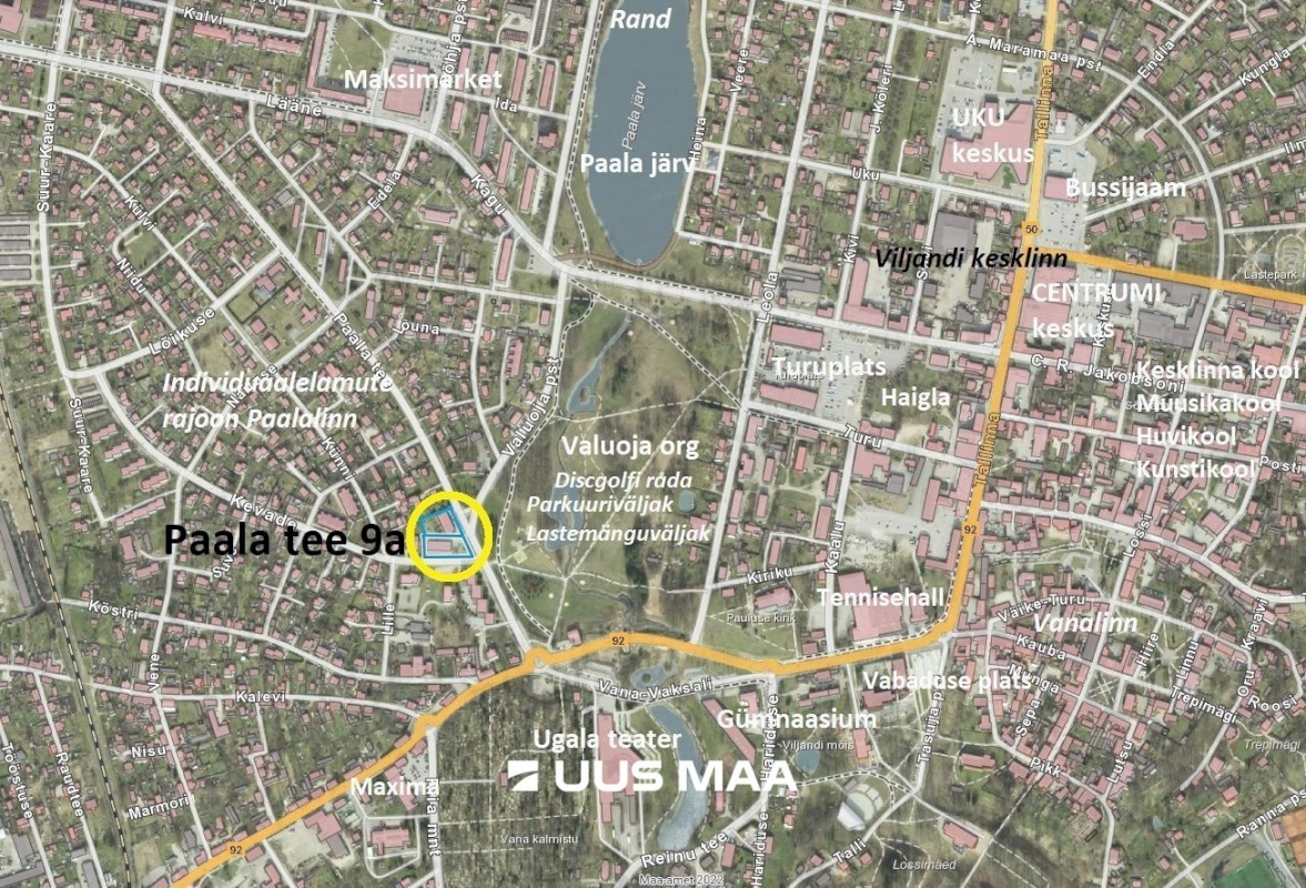 Viljandi linn, Kesklinn, Paala tee 9a