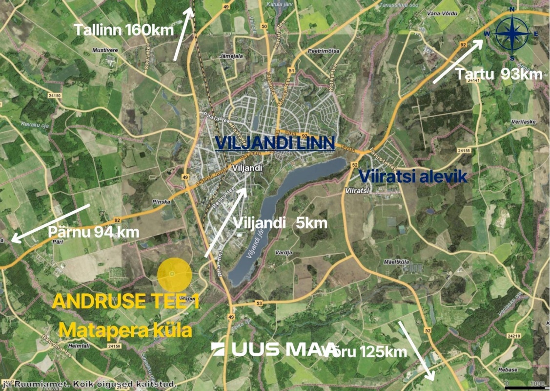 Viljandi vald, Matapera küla, Andruse tee 1