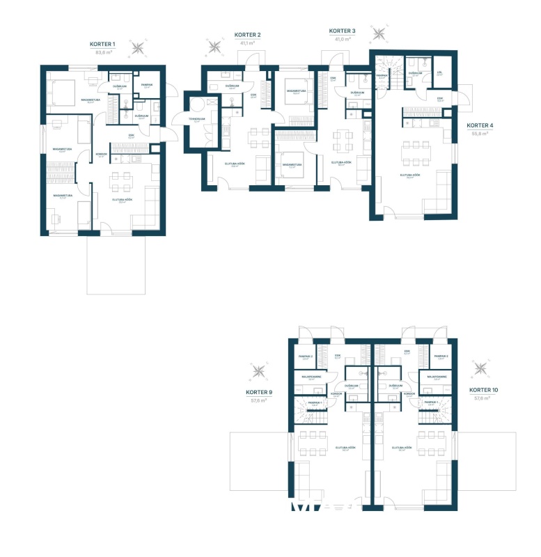 Tallinn, Haabersti linnaosa, Vahepere 1b-2