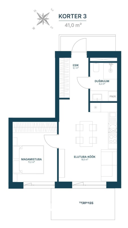 Tallinn, Haabersti linnaosa, Vahepere 1b-3