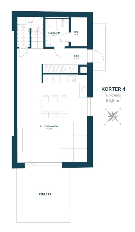 Tallinn, Haabersti linnaosa, Vahepere 1b-4