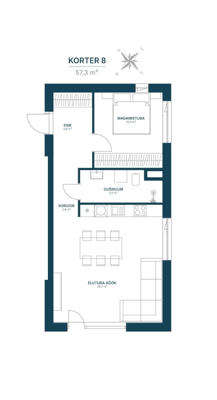 Tallinn, Haabersti linnaosa, Tiskre, Vahepere 1b-8