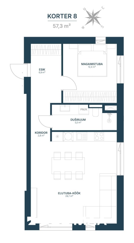 Tallinn, Haabersti linnaosa, Tiskre, Vahepere 1b-8