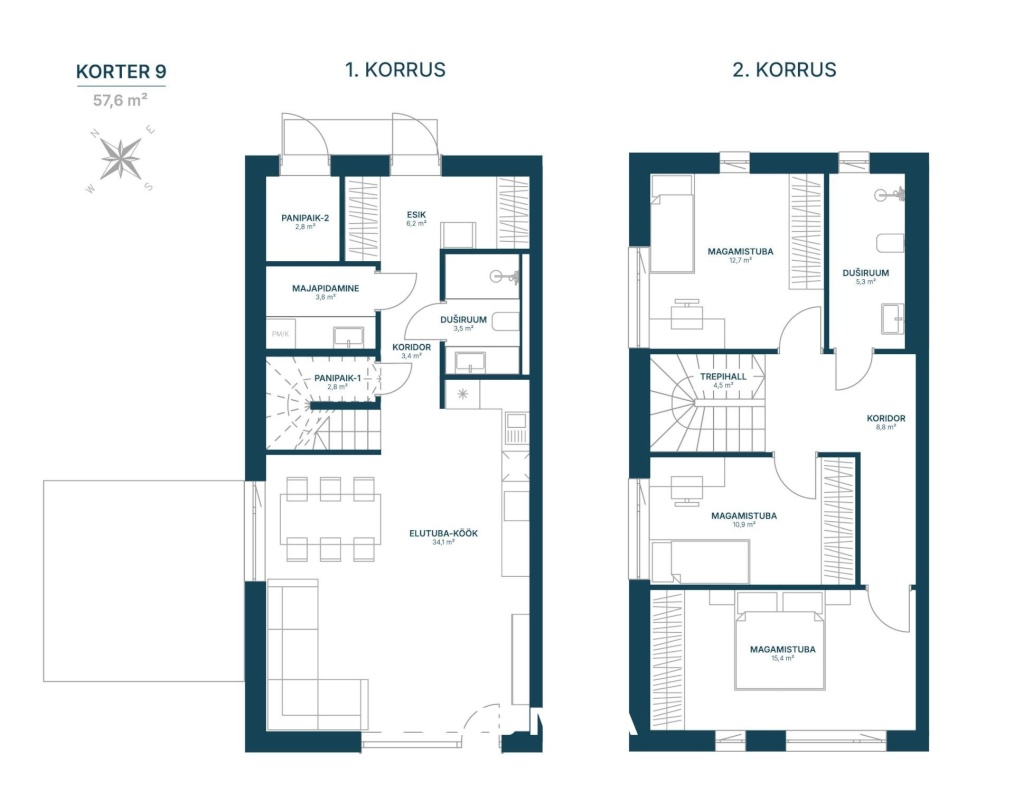 Tallinn, Haabersti linnaosa, Tiskre, Vahepere 1b-9