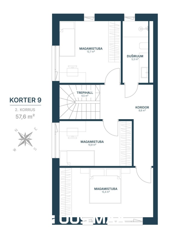 Tallinn, Haabersti linnaosa, Tiskre, Vahepere 1b-9
