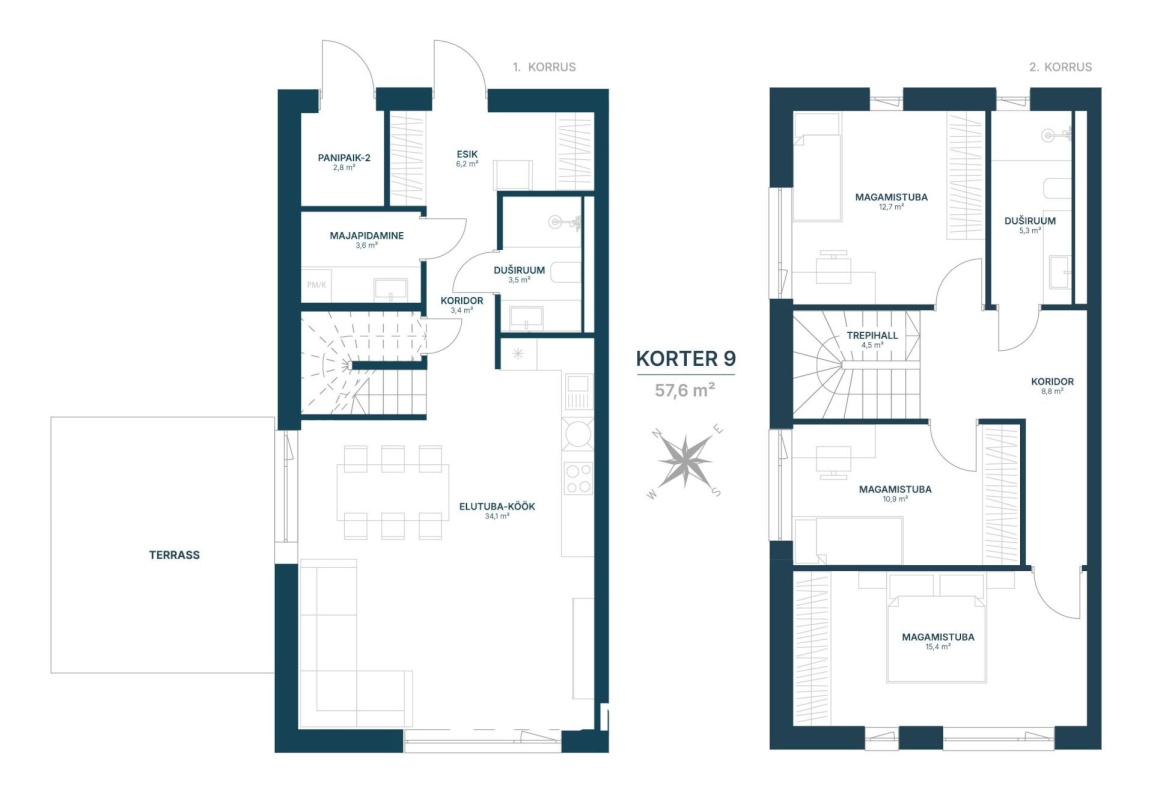 Tallinn, Haabersti linnaosa, Tiskre, Vahepere 1b-9