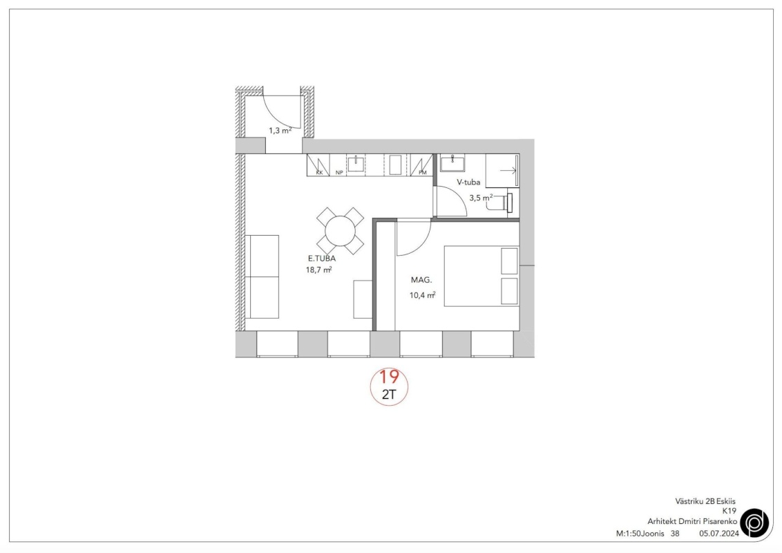 Tallinn, Kristiine linnaosa, Västriku tn 2b