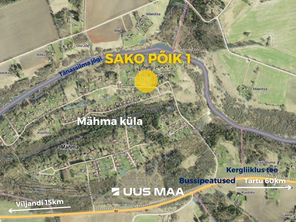 Viljandi vald, Mähma küla, Sako