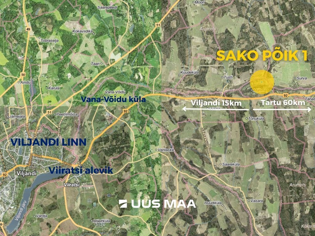 Viljandi vald, Mähma küla, Sako