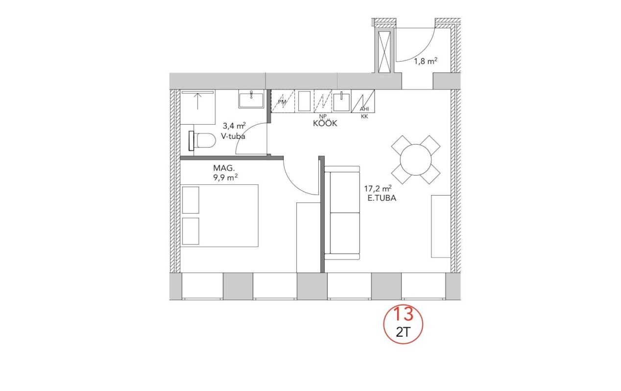 Tallinn, Kristiine linnaosa, Lilleküla, Västriku tn 2B