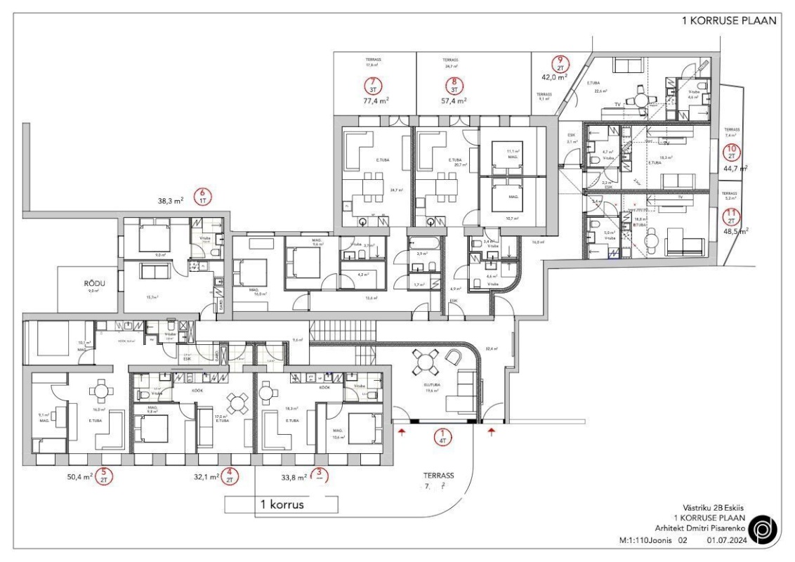 Tallinn, Kristiine linnaosa, Lilleküla, Västriku tn 2b