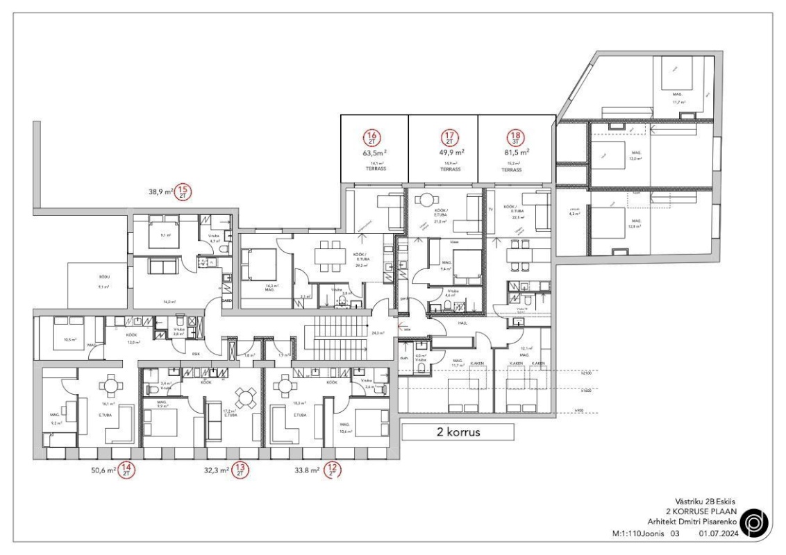 Tallinn, Kristiine linnaosa, Lilleküla, Västriku tn 2b