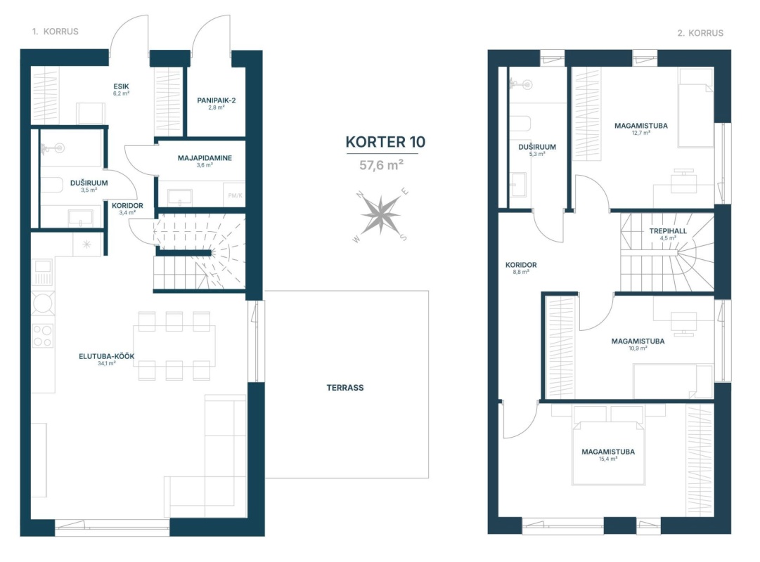 Tallinn, Haabersti linnaosa, Tiskre, Vahepere 1b-10