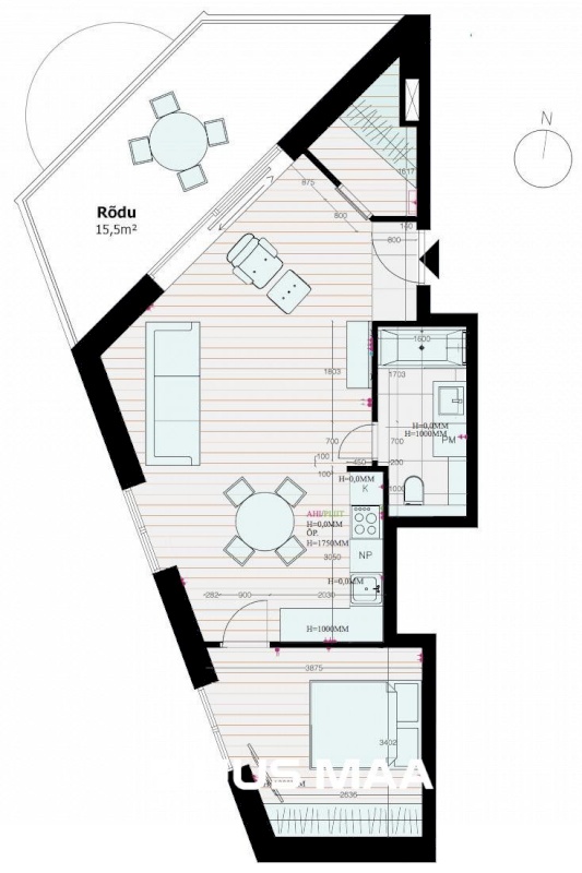 Tallinn, Põhja-Tallinna linnaosa, Kalamaja, Valgevase 9b/1