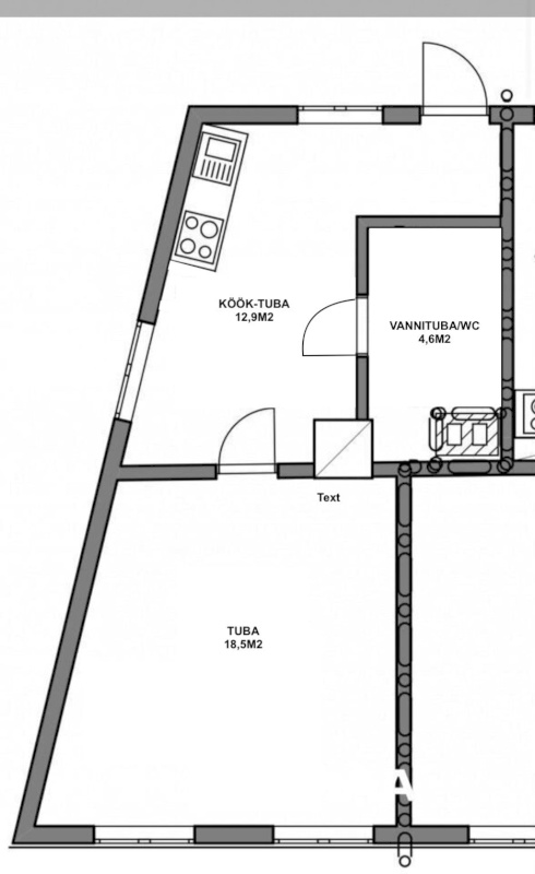 Pärnu linn, Pärnu linn, Rannarajoon, A. H. Tammsaare pst 2
