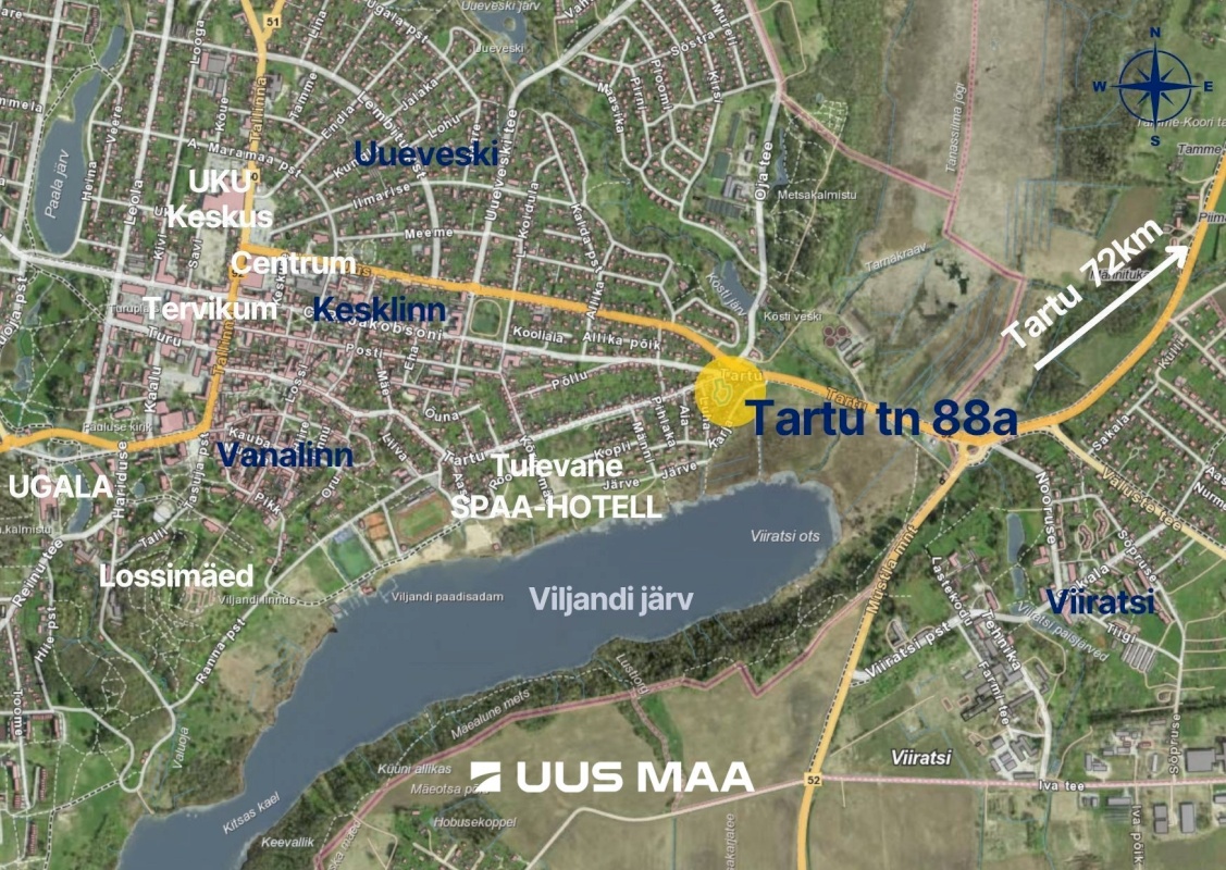Viljandi linn, Kesklinn, Tartu tn 88a