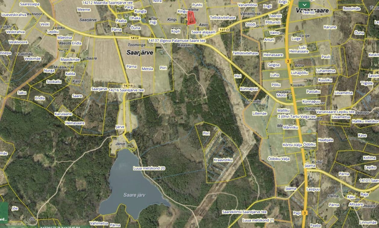 Mustvee vald, Saarjärve küla, Saarelehe