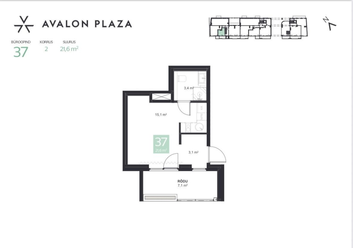 Tallinn, Kesklinna linnaosa, Tartu mnt 44-37