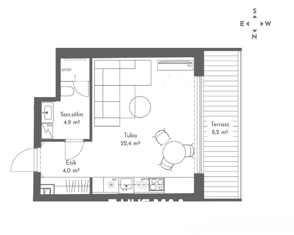 Pärnu linn, Pärnu linn, Rannarajoon, Esplanaadi 10-6B