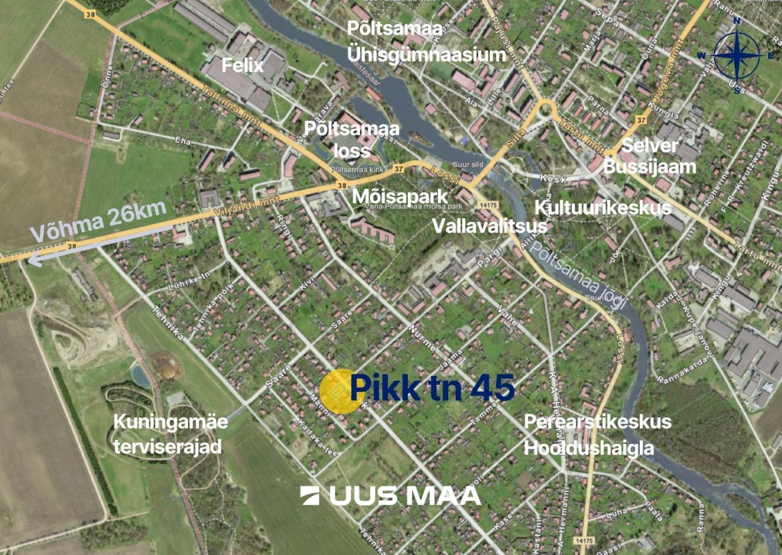Põltsamaa vald, Põltsamaa linn, Pikk tn 45