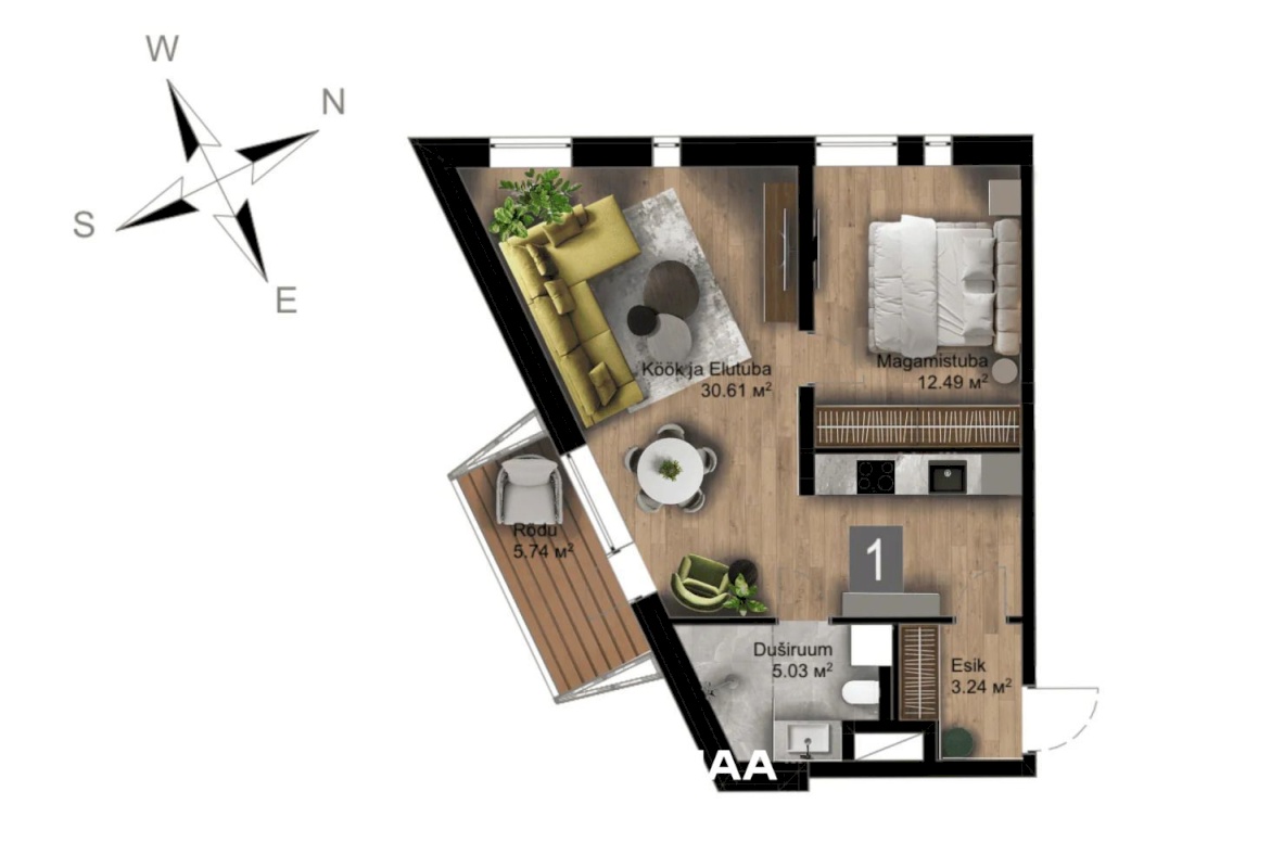 Tallinn, Mustamäe linnaosa, Sääse, Kiili tn 14-1