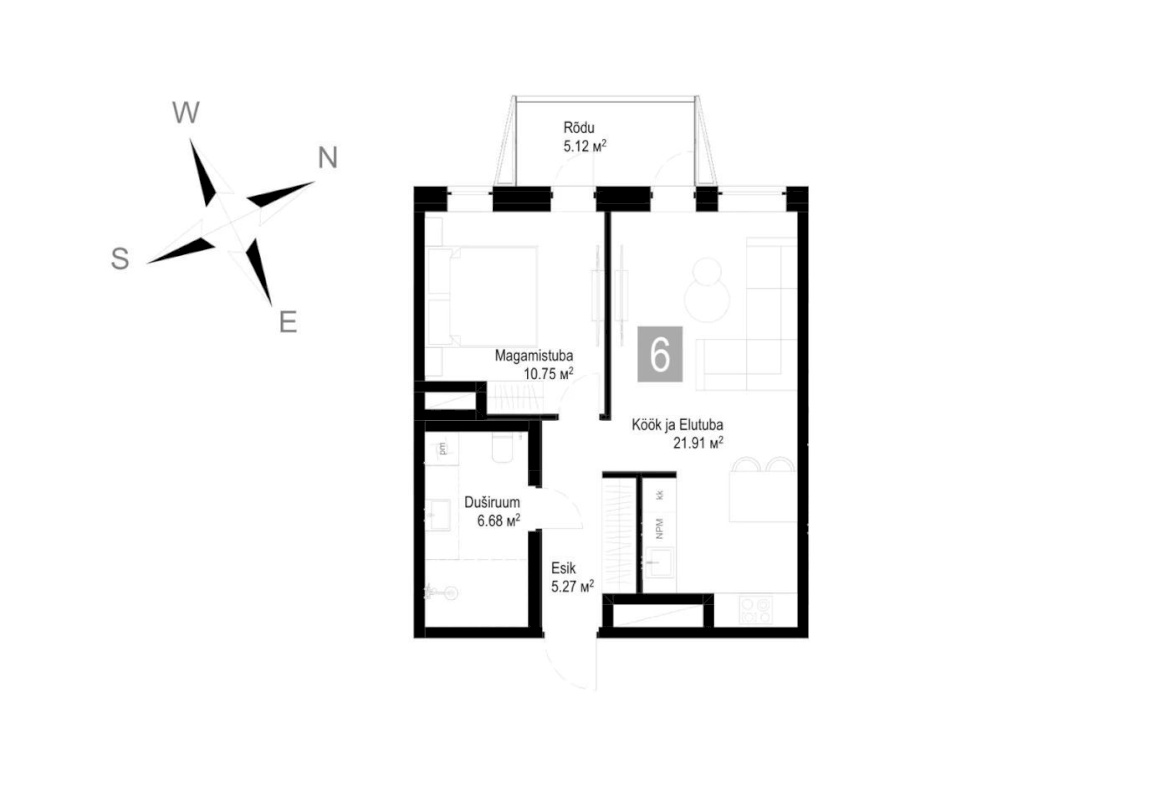 Tallinn, Mustamäe linnaosa, Sääse, Kiili tn 14-6