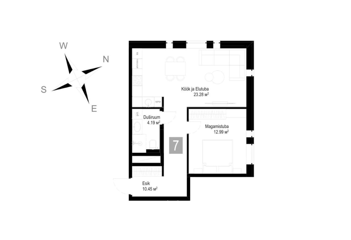 Tallinn, Mustamäe linnaosa, Sääse, Kiili tn 14-7