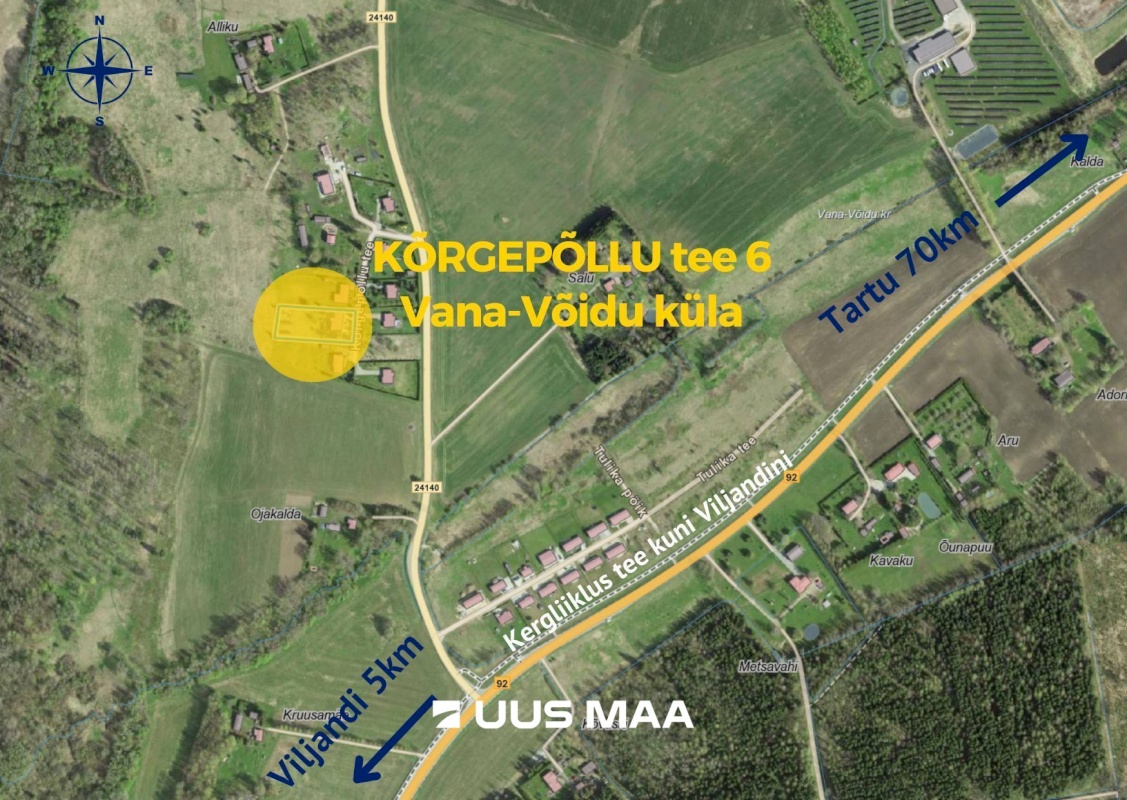 Viljandi vald, Vana-Võidu küla, Kõrgepõllu tee 6