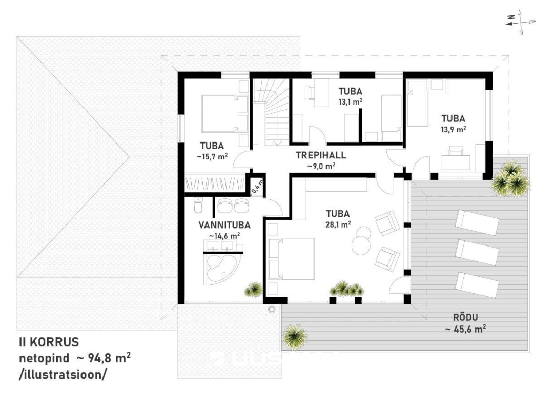 Viljandi vald, Vana-Võidu küla, Kõrgepõllu tee 6
